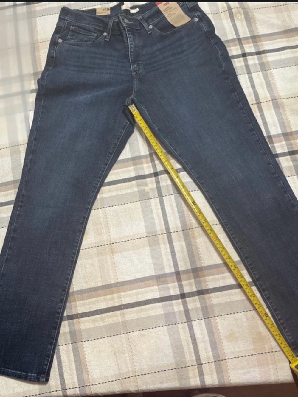 Levi's Dark Indigo Straight-Leg Jeans
